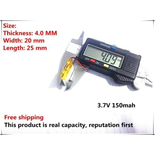 3.7V 402025 042025 3.7V 150mah MP3 MP4