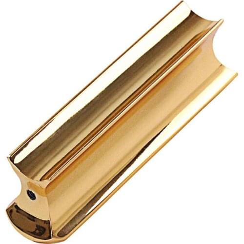 7.7x1.7cm Slide Tone Bar for Hawaii Electric Guitars 6 String Gold Color