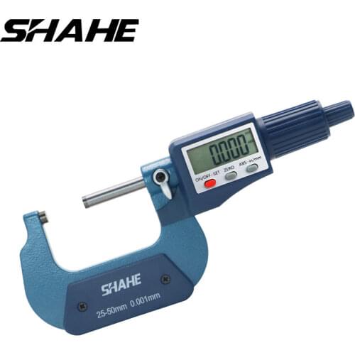 25-50 mm digital micrometer electronic micrometer 0.001 mm micron outside micrometer caliper gauge measuring tools