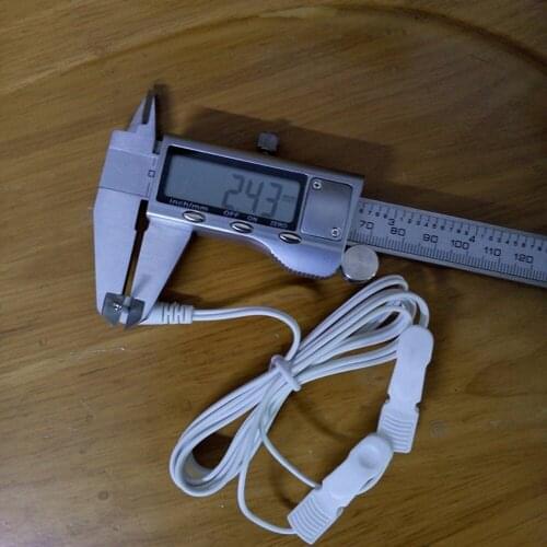 DHL freeshipping 200pcs/lot DC2.5MM Ear clip electrode connect wire/cable for therapy machine ,tens machine ,slimming massager