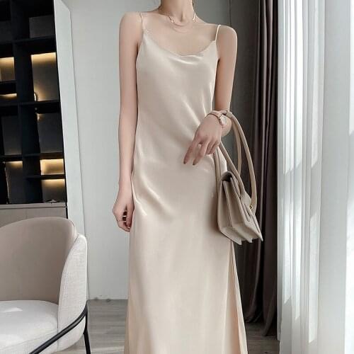 Flower Moon Summer Silk Dresses