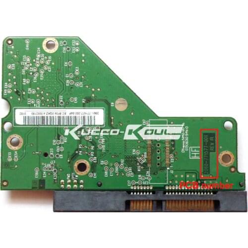HDD PCB logic board 2060-771577-001 REV A for WD 3.5 SATA hard drive repair data recovery