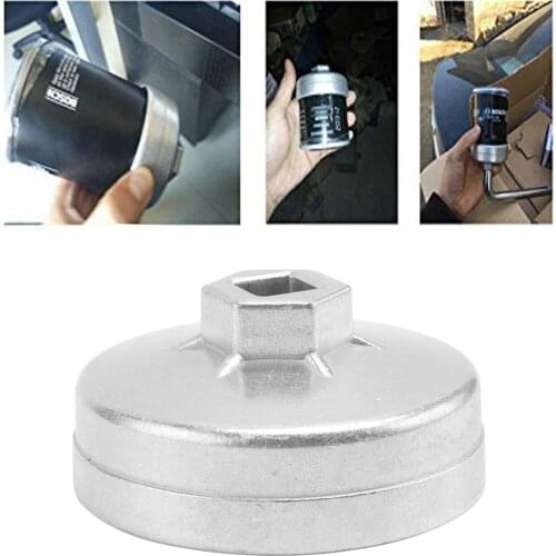 Oil Filter Wrench Socket Remover Tool for 903 (B1) Car accessories YK-01 Filter Oil 74mm 14 Flute Shipping Aluminum New