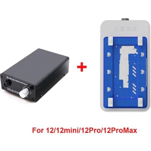 MJ CH5 3 IN 1 Intelligent Motherboard Layered Platform Chip Glue Removal Welding Desoldering Station for IP X XS XSMAX