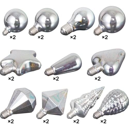 2Pack of LED Vintage Edison Bulb, Fireworks Filament Bulb 3D Colorful Lamp Bulb,Decorative Light Bulb