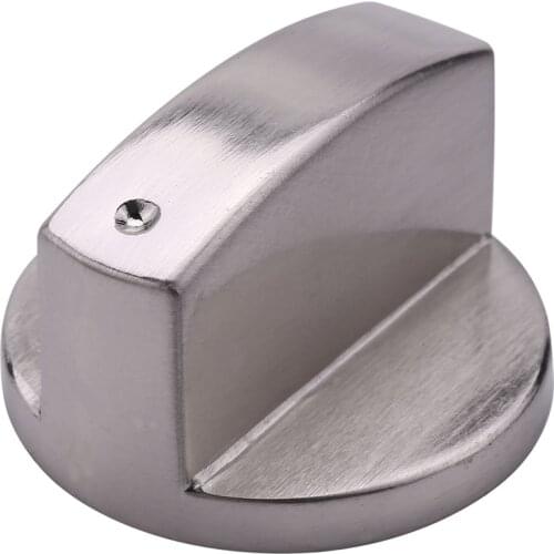 Brushed Metal Gas Stove Knobs Cooker Control Switch Range Oven Knobs Cooktop Burner Knob Gas Hob Switch Kitchen Replacement Acce