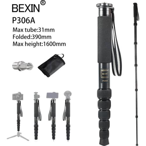 P306A unipod stick camera monopod portable lightweight camera video stand monopod profession shooting for point dslr camera