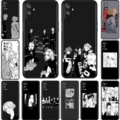 Anime Tokyo Revengers For Realme 8 C21 6 7 Pro C3 XT GT 5 7i X50 C15 C11 C12 Phone Case C21Y 8Pro Soft Silicone Cover Fundas Sac