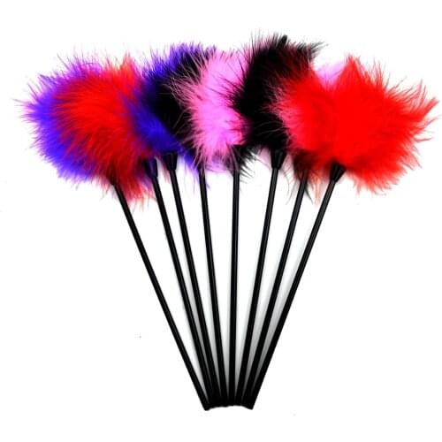 Feather Stick Whip Beat Spanking Punishment Sub Slave Dominated Kinky Fetish BDSM Torture Gear Sex Toy Dropshipping