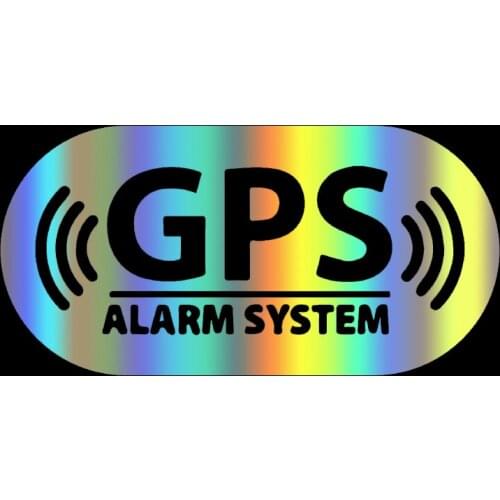 S51152 Various Sizes/Colors Car Stickers Vinyl Decal GPS Alert Motorcycle Decorative Accessories Waterproof