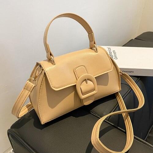 European Style New Shoulder Bag Designer Handbags For Women Small Top-handle Bags Pu Leather Fashion Crossbody Bags