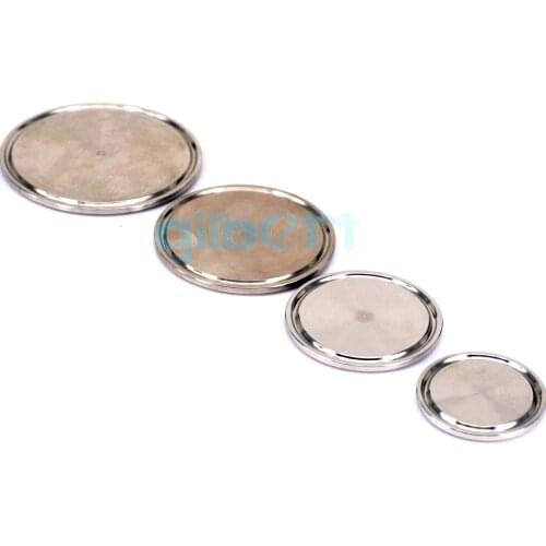 Tri Clamp 1/2" 1.5" 2" 2.5" 3" 3.5" 4" Ferrule O/D 25-219mm 304 Stainless Steel Sanitary End Cap Fitting Homebrew Brew