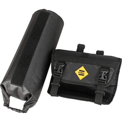 1PC Outdoor Bike Handlebar Bag Cycling Top Tube Bag Bike Bicycle Front Frame Bag Cycling Strap-on Storage Bags Handlebar Bags