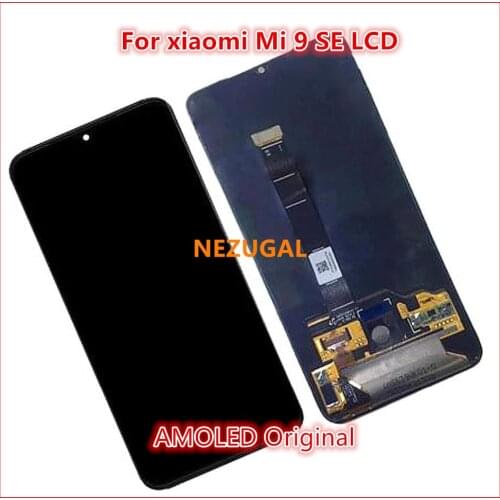100% tested 5.97" AMOLED Original LCD For xiaomi Mi 9 SE LCD Display for Mi9 se Touch Screen Digitizer Assembly mi9se