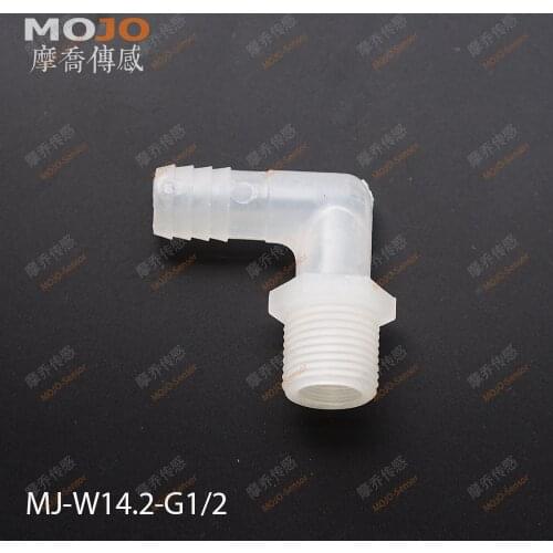 2020 Free shipping MJ-W14.2-G1/2 100 pieces Elbow male thread nipple connector
