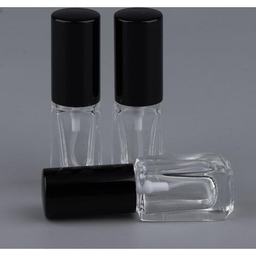 3Pcs 3ml Portable Empty Travel Glass Spray Bottles Pump Fine Mist Atomizer for Perfume Cologne Splash Filling