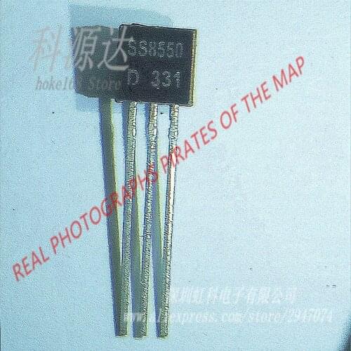 50pcs/lot SS8550 TO-92 In Stock