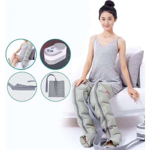 6-chamber air wave massager Leg Massager calf kneading pressure household elderly physiotherapy automatic foot therapy