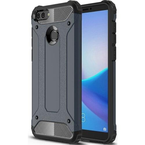 For Huawei Y9 2018 Case Cover Luxury Hard Rugged Hybrid Armor Silicone Slim TPU Fitted Case for Huawei Y9 2018