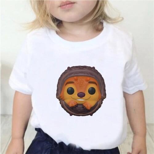2021 T-shirt Summer RaYa Cartoon Print O-neck Harajuku Funny Streetwear Unisex Cute Kids Baby White Base Clothes Dropship Tops