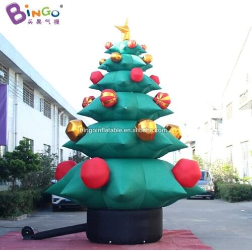 Giant 5mH Inflatable Christmas Decorations / 16ft High Inflatable Xmas Tree For Event Party - Toys
