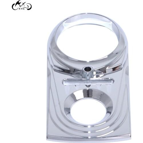 Chrome Motor Dash Panel Insert Cover Trim Case For Harley Softail Fatboy FLS FXS Dyna 1993-2015 Custom Deluxe Fat Boy Classic