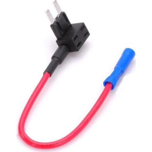 Jtron 5Pcs MINI ATM Fuse Tap Adapter Dual Circuit Wire Holder Electronic Device For Car Truck Boat Auto