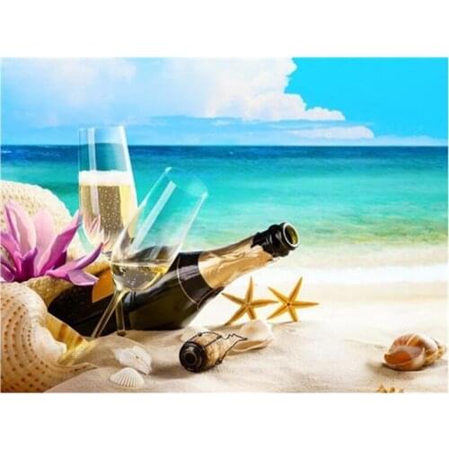 Seascape Diamond Painter Decorates the Wall with Diamond Painting Picture Home Hotel Office Decoration Gift