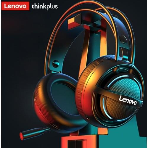 Original Lenovo G30 Gaming gaming headset Hi-Fi stereo headphones Wired Earphones with Mic for Computer Games