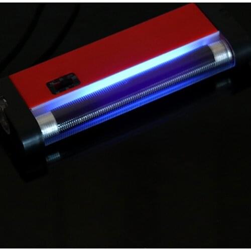 Portable Auto Uv Resin Curing Lamp Cracked Glass Battery Powered Ultraviolet Light Tools Quick Fix Car Windshield Repair