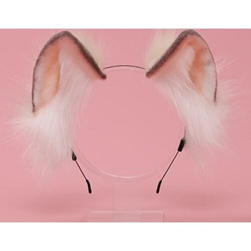 Cat Ear Hair Band Simulation Animal Anime Role-playing Party Halloween Hair Band Female Girl Adult Children Hair Accessories