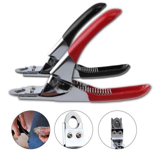 1PC Stainless Steel Pet Dogs Nail Clippers Dog Cat Professional Portable Claw Trimmer Pet Toe Grooming Nailclippers Red