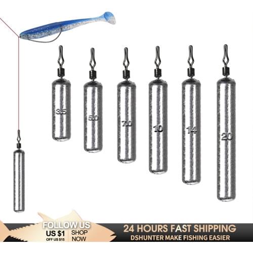 10Pcs Drop Shot Fishing Sinker 3.5g 5g 7g 10g 14g 20g Fish Weight Carp Fishing Baits Sinker Fishing Tackle Accessories