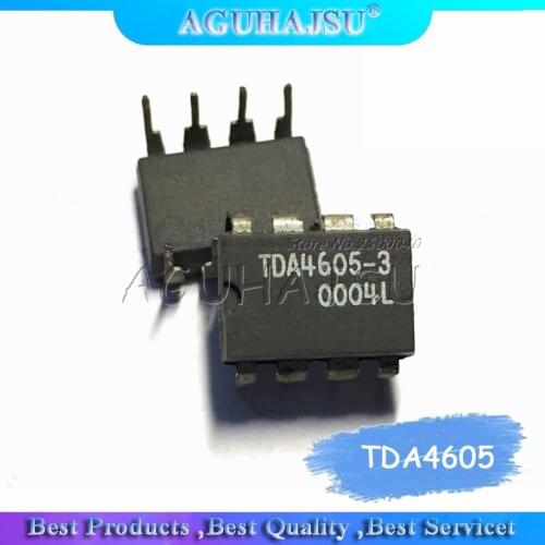 10pcs TDA4605-3 TDA4605 upright DIP8 IC 100% good Switching power supply driver IC integrated circuit chip