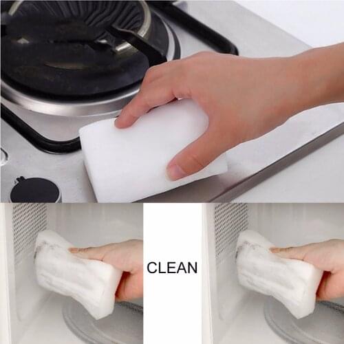 20Pcs Magic Sponge Eraser Multifunction Cleaner Kitchen Dish Cleaning Sponge Dirty Cleaning Tool For Office Wall Car Hot New