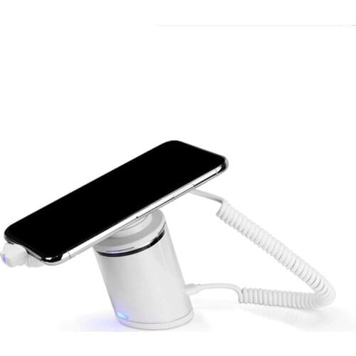 8 Set/Lot ) White ABS Remote Reset Buzzer Secures and Powers Mobile Phone Shop Alarm Stand