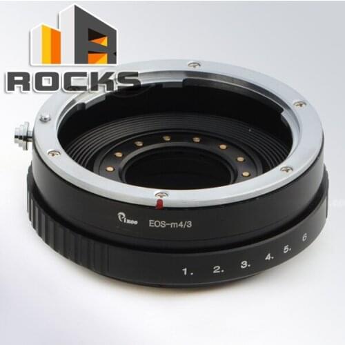 Built-In Aperture Control Lens Adapter Suit For Canon EF Lens to Suit for Micro Four Thirds 4/3 Camera