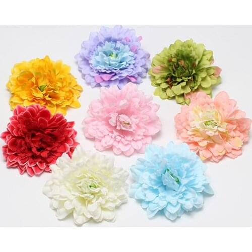 Artificial flower hair accessorie bohemian ethnic style flower hair clips seaside beach accessories side clip brooch fake flower