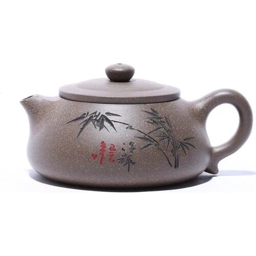 Authentic Yixing Teapot Handmade Shi Piao Kung Fu Kettle Creative Teaware Chinese Tea Set Household Teapot Tea Infuser Pot