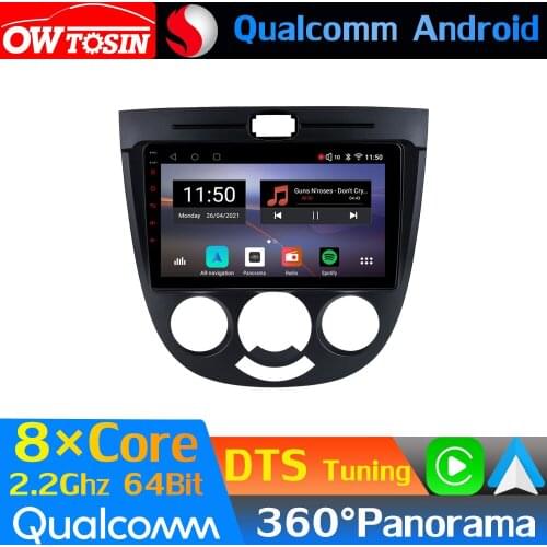 Qualcomm 8Core Android Car Media For Chevrolet Lacetti J200 Estate Buick Excelle Daewoo Gentra 2004-2015 GPS 360 Camera Radio
