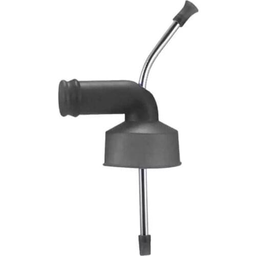 Black Color Can Beer Snorkel Straw Beer Bong Drinking Beer Tools Dispenser