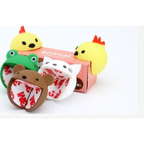 Childrens cartoon anti-collision corner thickened silicone corner protector infant baby anti-collision bag table cover