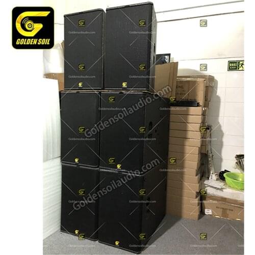 Goldensoil audio T24N double 12 inch line array speaker B30 double 15 inch subwoofer pa system