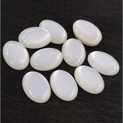 New Fashion 5pcs 30x40mm 18x25mm 10pcs Pure Black White Color Flat Back Resin Cabochons Cameo