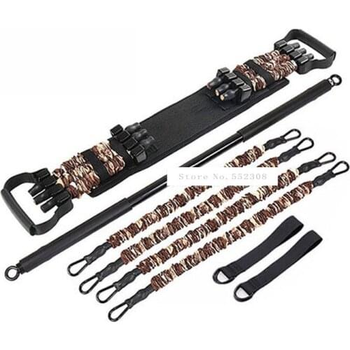 Multifunction Resistance Pull Up Band Belt Arm Strength Fitness Equipment Flat Bench Strength Puller For Dumbbell Sport Fitness