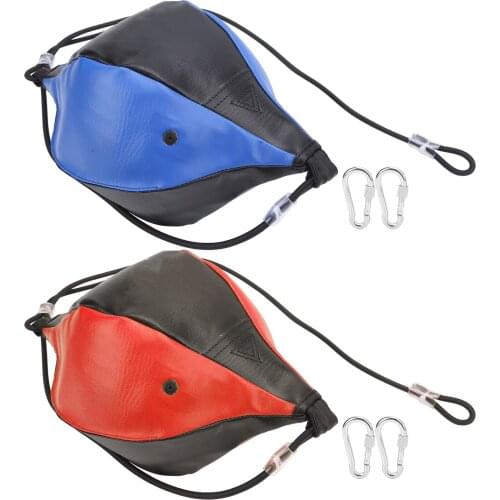 PU Punching Bag Boxing Speed Ball Inflatable Double End Boxeo Muay Thai Boxing Bags Reflex Fight Ball Sports Fitness Equipments