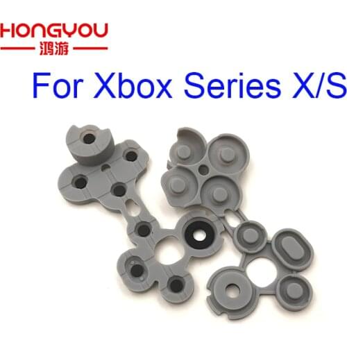 100pcs Original Rubber Buttons For Xbox Series X/S Console Conductive Rubber Button For XBOX ONE Series S/X Rubber D-pad