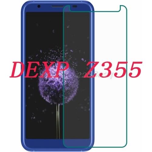 Smartphone 9H Tempered Glass for DEXP Z355 5.5" Explosion-proof Protective Film Screen Protector cover phone