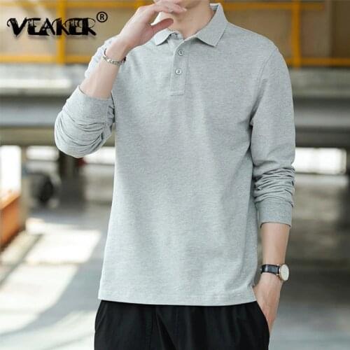 VEAKER Mens Polos