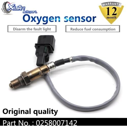 XUAN Lambda O2 Oxygen Sensor AIR FUEL RATIO Sensor 0258007142 For BMW 1 3 5 6 SERIES E87 E46 E90 E91 E60 E61 E63 E64 Z4 X3 X5